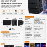 Loa Line Array TCB 1202P – Giải Pháp Âm Thanh Sân Khấu, Sự Kiện